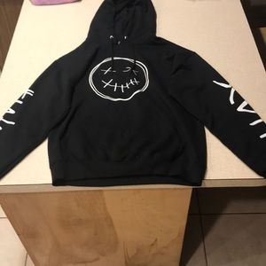 Black and White Travis Scott hoodie